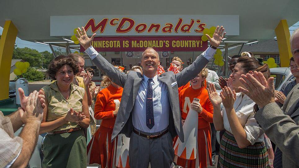 Michael Keaton verleibt sich im Kino "McDonald&rsquo;s" ein