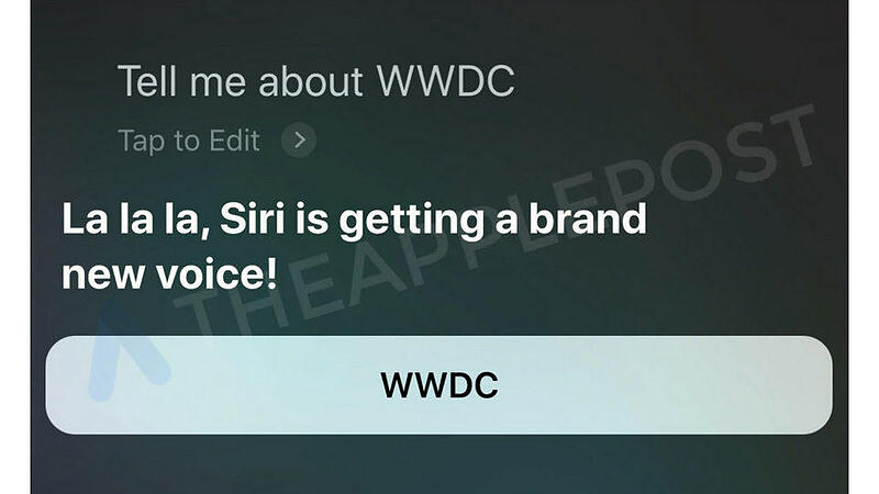 WWDC Siri