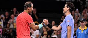Rafael Nadal und Dominic Thiem