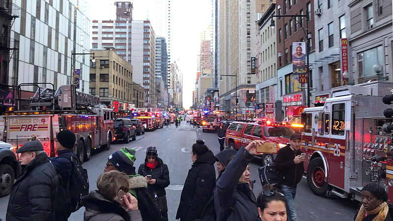 Explosion im New Yorker Stadtteil Manhattan