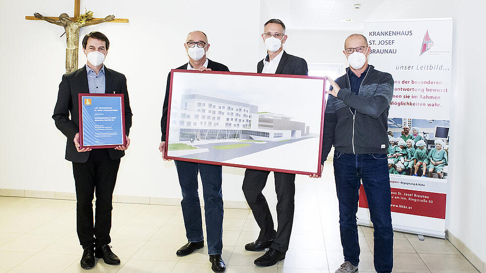56 Millionen Euro: Bauteil 10 des Braunauer Spitals wird Green Building