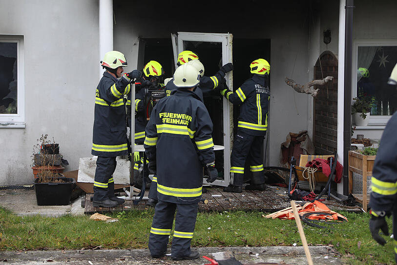 Explosion in Wohnung in Steinhaus