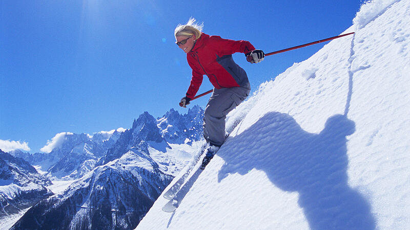 Knieverletzung beim Skifahren Frauen sind besonders gefährdet