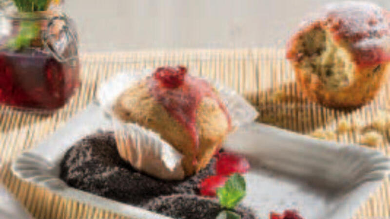 Cranberry Mohn Muffins