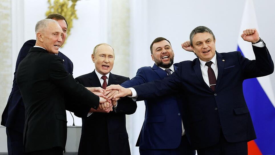 "Die Leute haben ihre Wahl getroffen, es gibt vier neue Regionen in Russland"