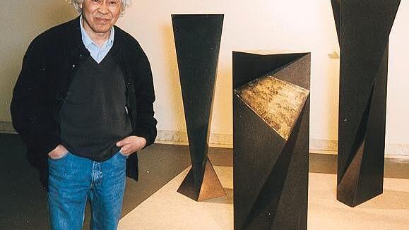Alfred-Kubin-Preisträger und Bildhauer Osamu Nakaj