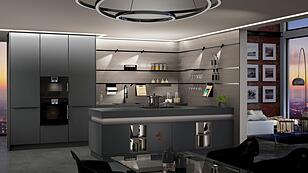 Attraktive Lichtszenarien in Lifestyle-Küchen