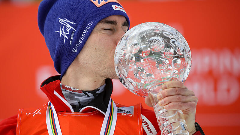 Ski flying: Stefan Kraft got the small World Cup crystal ball