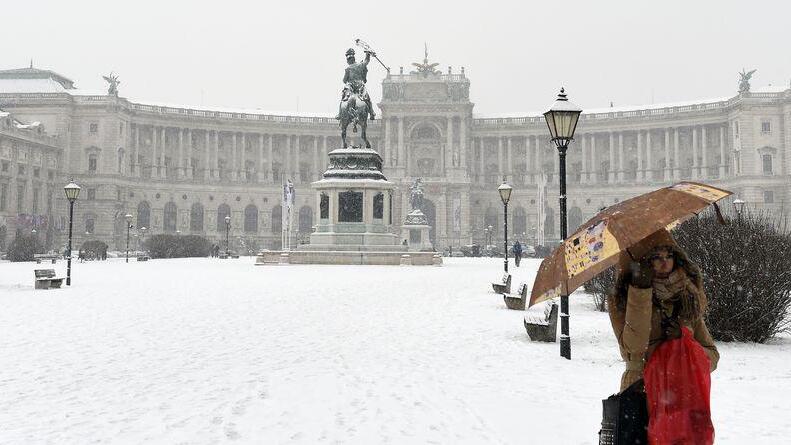 Der Winter hat Österreich fest im Griff