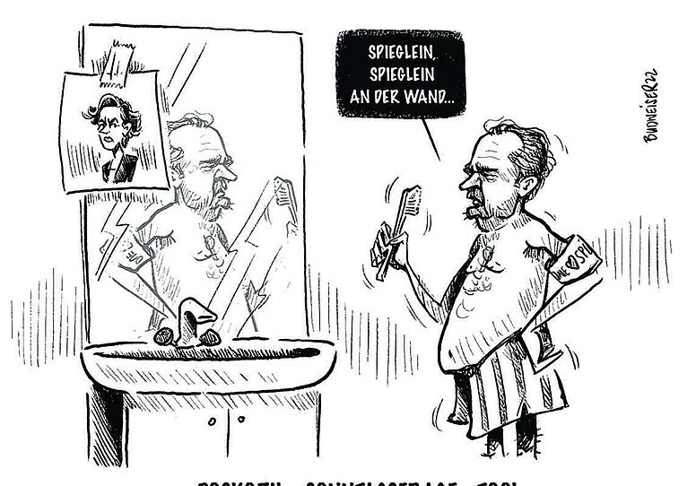 OÖN-Karikatur vom 24. November 2022