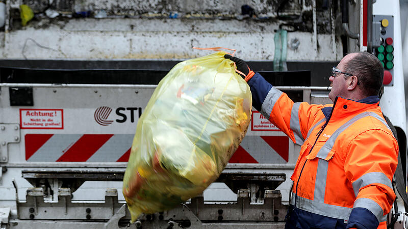 Abfallmengen sind zuletzt auch in den Sammelzentren gesunken