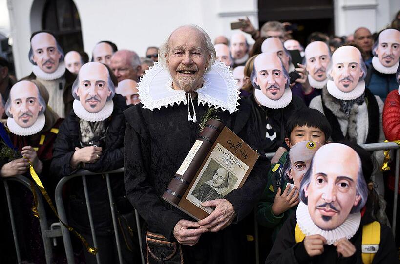 Parade zum 400. Todestag von Shakespeare