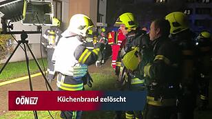 Küchenbrand in Steyr