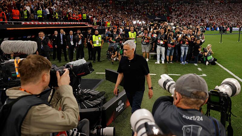 Jose Mourinho lets AS Roma struggle