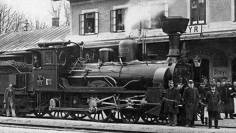 Mit Volldampf in die Zukunft: Seit 150 Jahren fährt die Rudolfsbahn nach Steyr
