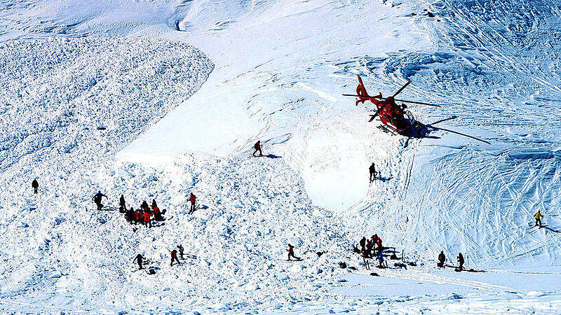 Bergkameraden retten in Südtirol Welser Alpinisten aus einer Lawine