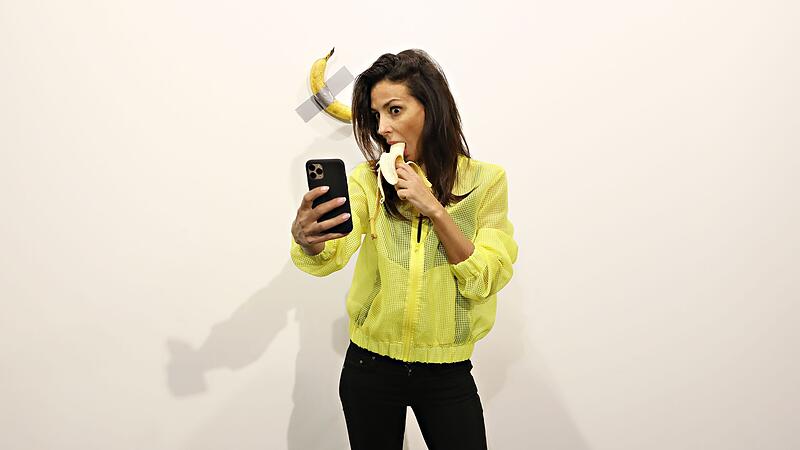Künstler aß Banane um 120.000 Dollar
