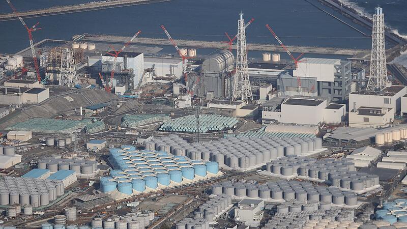 Fukushima-Kühlwasser vor Entsorgung im Meer