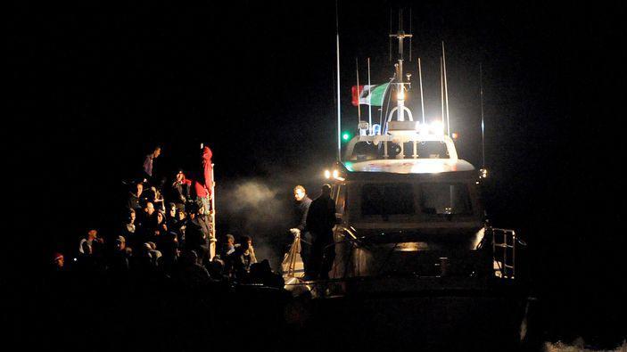 Flüchtlingsboot vor Lampedusa gekentert