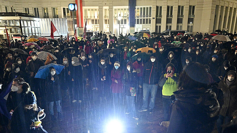 Proteste gegen Abschiebungen in Wien