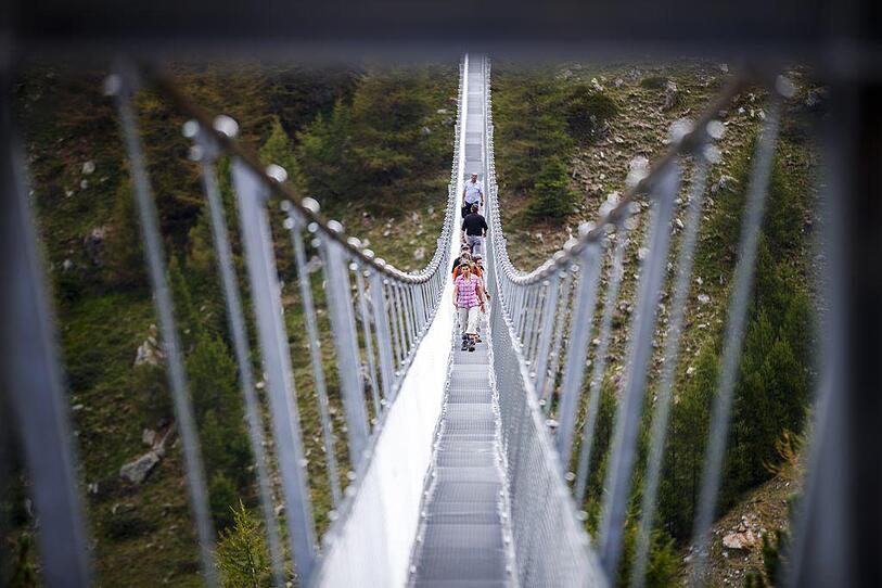 Das ist derzeit die längste Hängebrücke der Welt