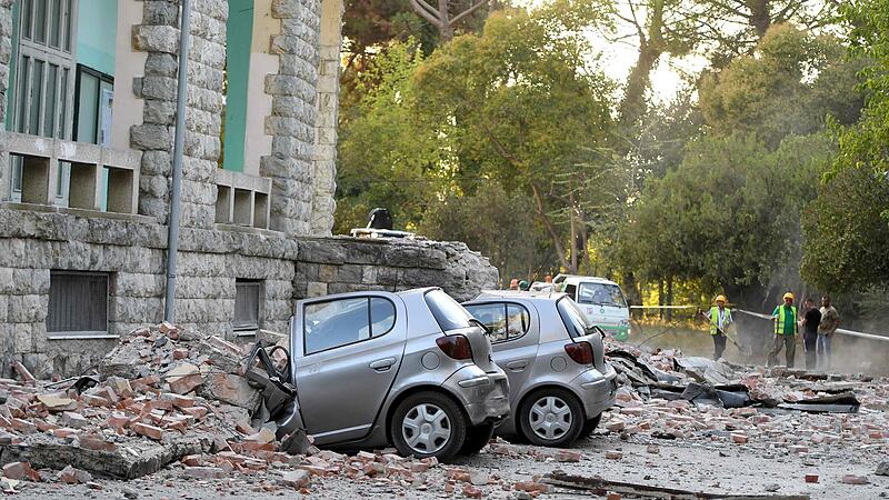 Schwere Erdbeben erschütterten Albanien