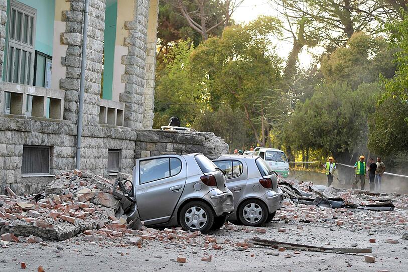 Schwere Erdbeben erschütterten Albanien