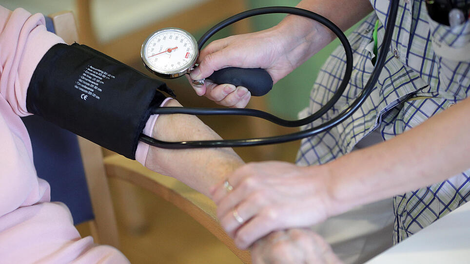 Pflege Blutdruckmessung Blutdruck