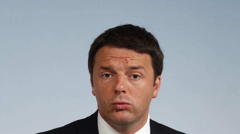Premier Renzi traf EZB-Chef Draghi