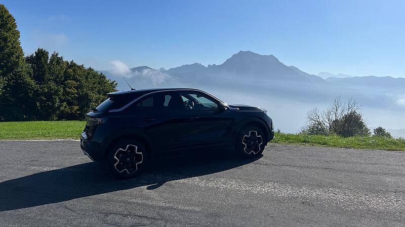 Der Opel Mokka gegen den Gmundnerberg