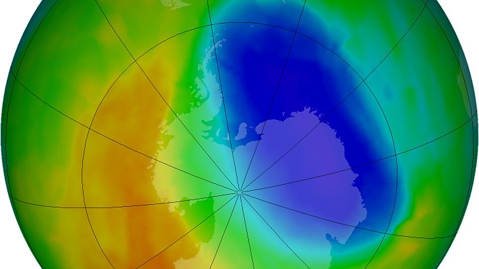 Ozonloch so klein wie seit 30 Jahren nicht
