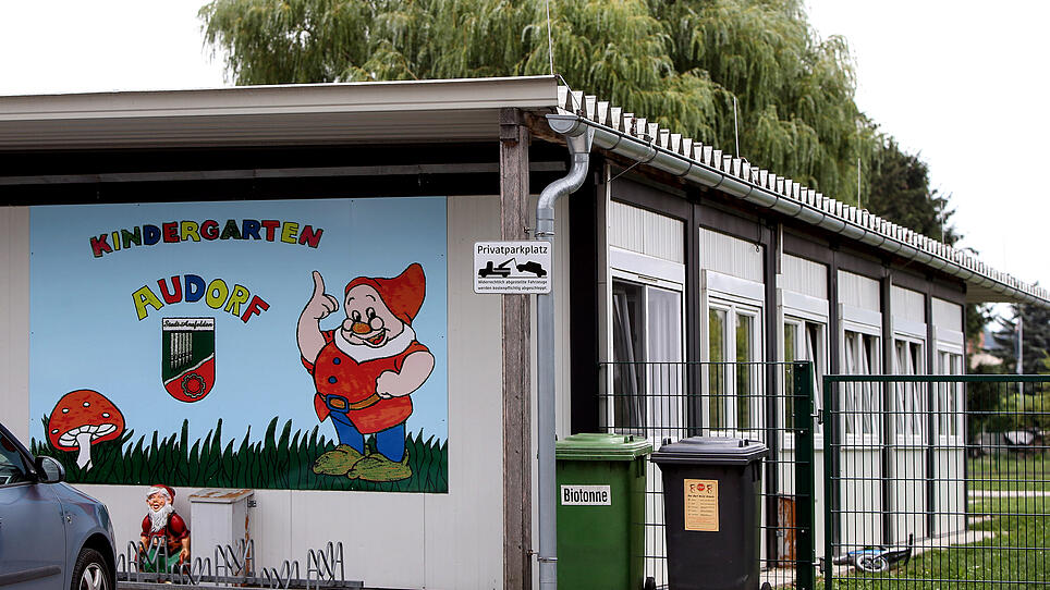 Ein ganzer Kindergarten im Container
