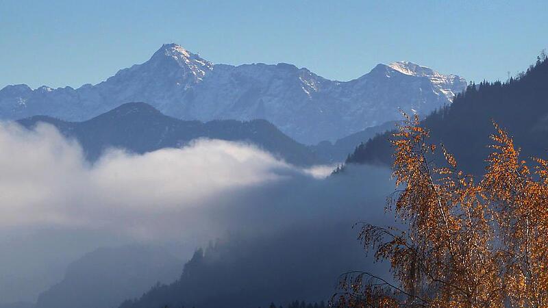 Nebel, Herbst, Berge
