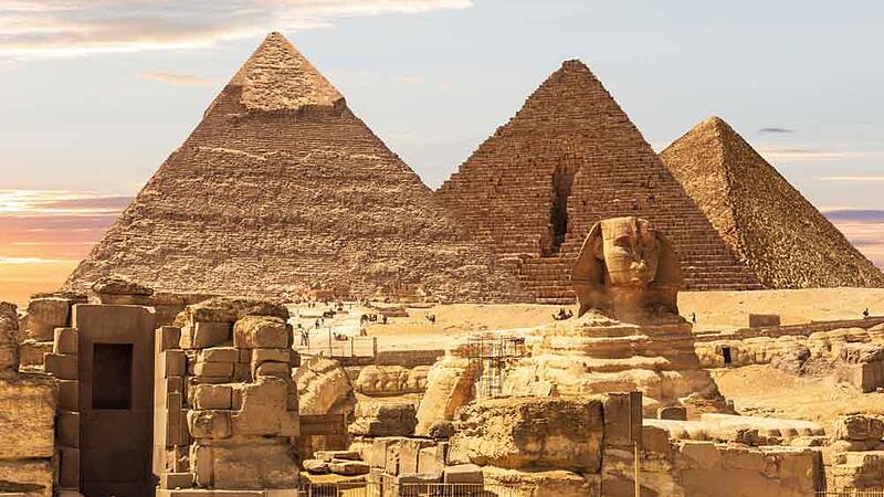 Pyramiden: So wurden die riesigen Gräber gebaut