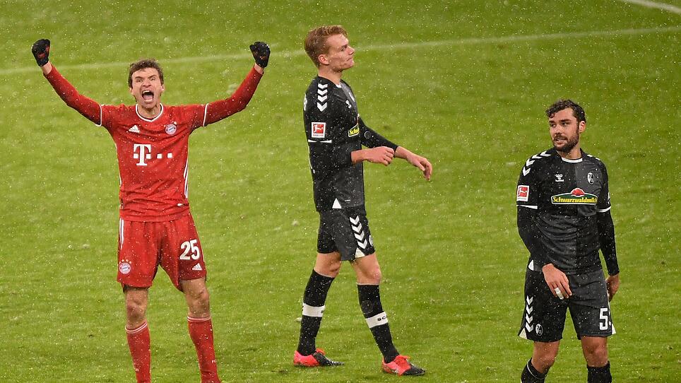Bayern München quälte sich zum Sieg, während die Verfolger patzten
