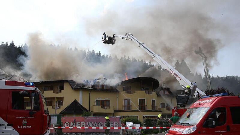 Millionen-Schaden nach Brand in Mühlviertler Wellness-Hotel