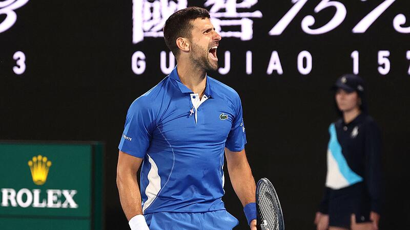Djokovic kommt beim "Hunderter" auf Touren