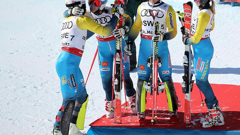 Der Team-Wettbewerb in Sankt Moritz