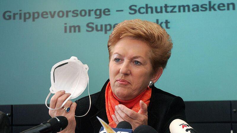 Grippemasken: Ex-Ministerin Rauch-Kallat als Klägerin