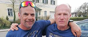 Zwei Innviertler Ultraläufer liefen von Bremen bis nach Hamburg