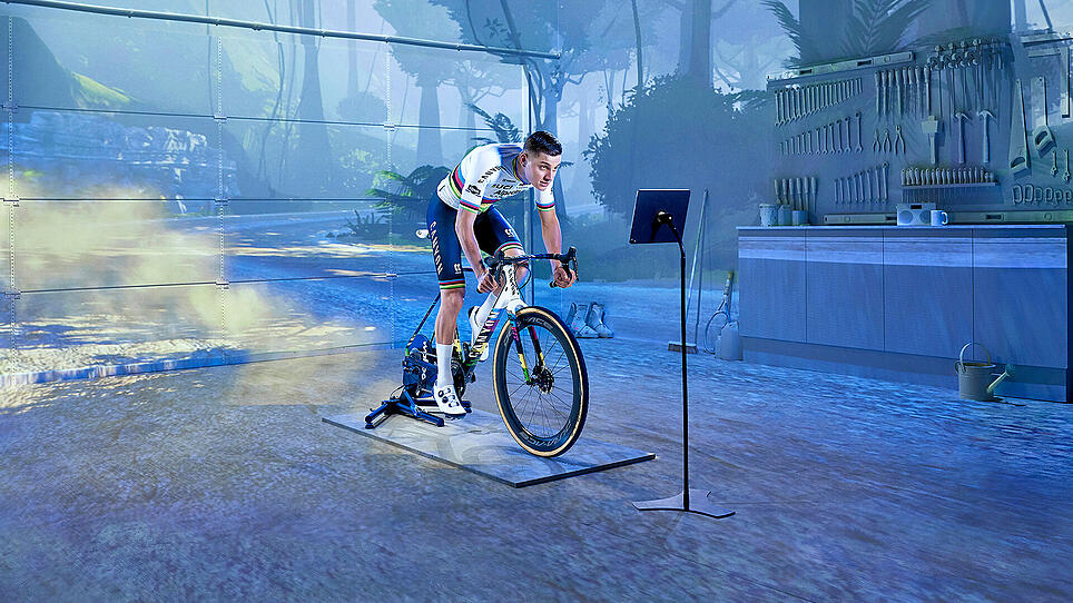 Nicht von der Rolle: Der Radsport sattelt auf die virtuelle Welt um