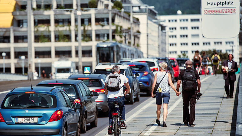 Nur ein Zehntel der geplanten Radwege im Großraum Linz wurde realisiert
