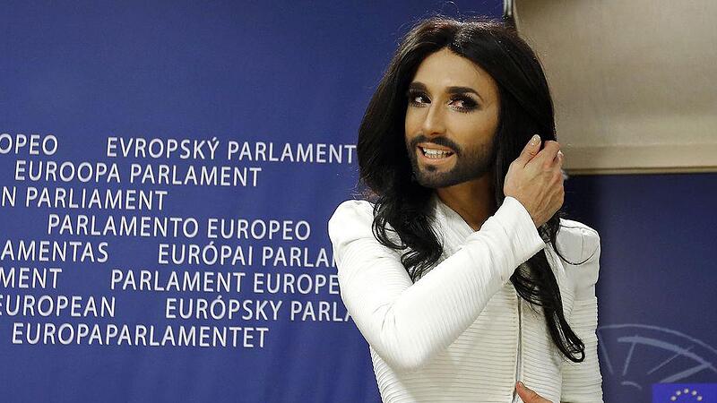 Conchita Wurst sang vor EU-Parlament