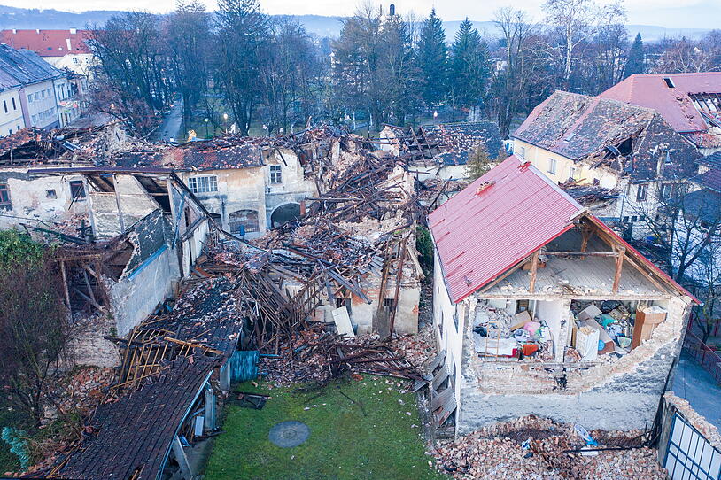 Schweres Erdbeben erschütterte Kroatien