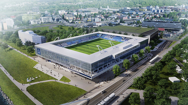 Das neue Donauparkstadion 