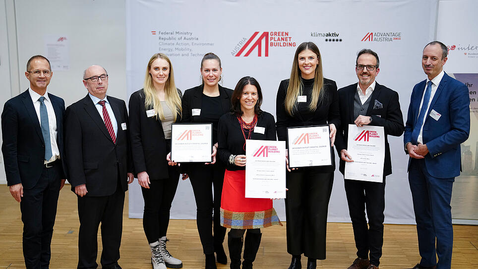 Nachhaltiges Bauen "Made in Austria": Auszeichnung für internationale Projekte mit österreichischem Know-how