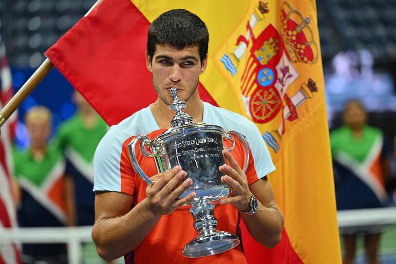 Mit 19 Jahren am Tennis-Thron: Carlos Alcaraz gewinnt US Open