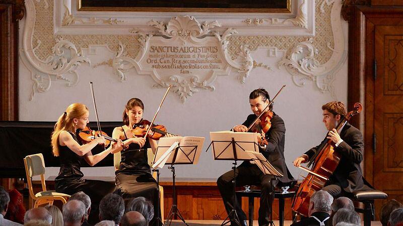 Minetti-Quartett füllt Publikum mit Glückshormonen
