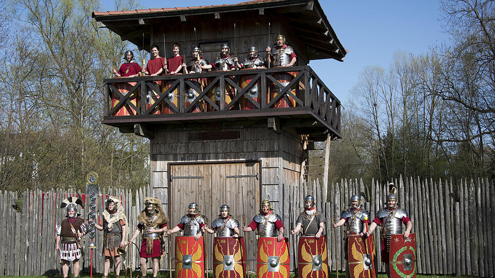 Römische Legion aus Pram hat großen Auftritt bei der Landesausstellung