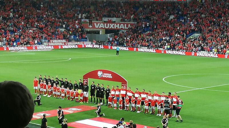 Österreich gegen Wales: Fotoblog aus Cardiff